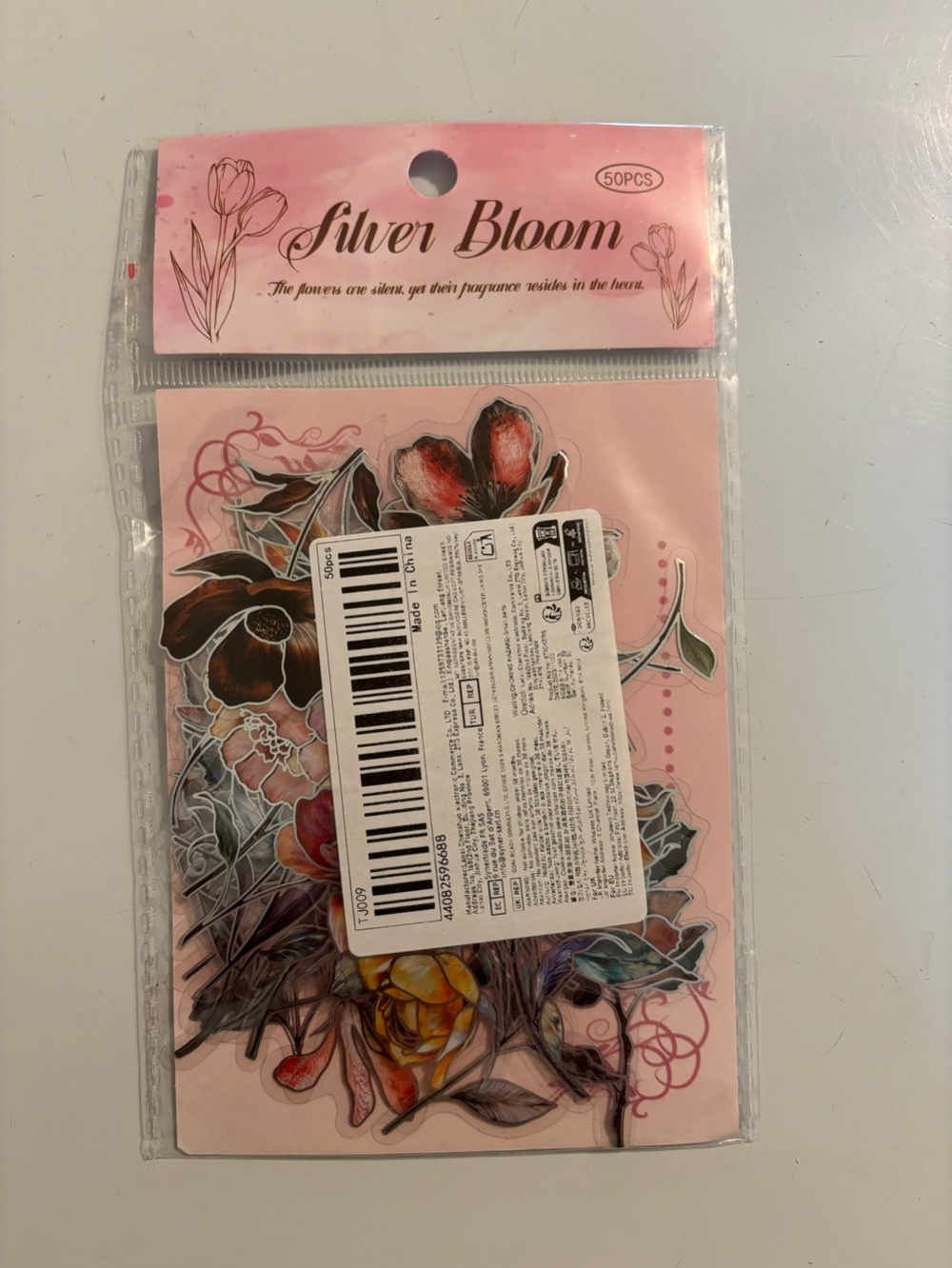 3 for $20 Silver Bloom Flower Stockers 50 pieces new